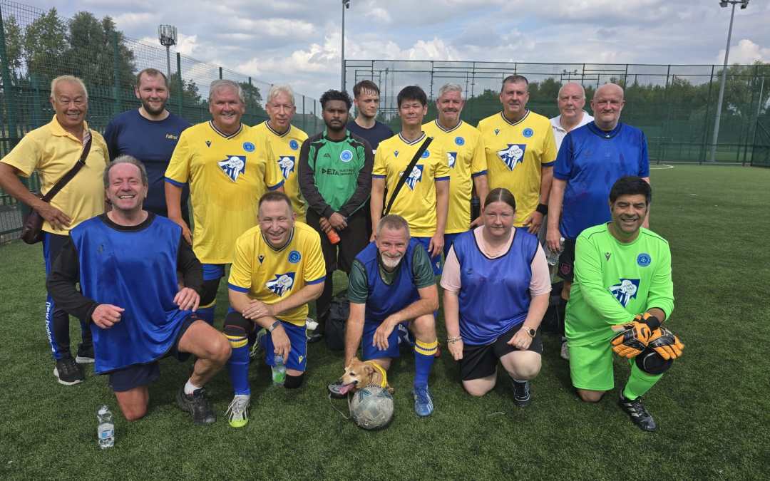 Walking Football with the Wythenshawe Warriors